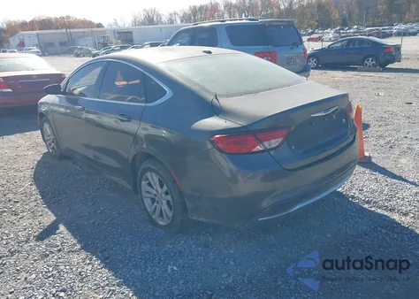 2015 Chrysler 200 Limited from USA, damaged, VIN 1C3CCCAB5FN600650